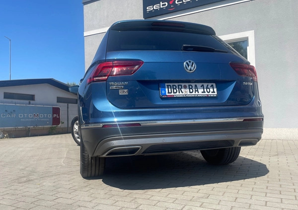 Volkswagen Tiguan Allspace cena 98900 przebieg: 139000, rok produkcji 2018 z Olszyna małe 326